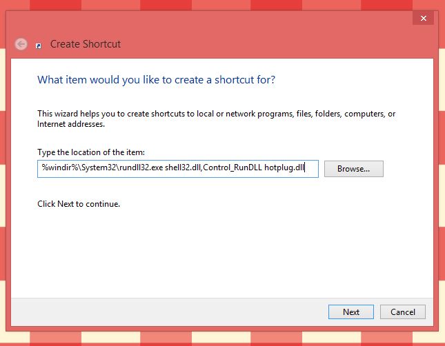 Windows 7 Add Remove Programs Shortcut Remover