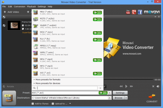 Movavi Video Converter Review