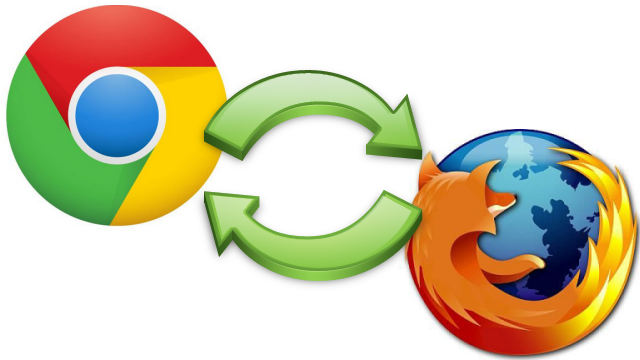 How to sync bookmarks between firefox and chrome