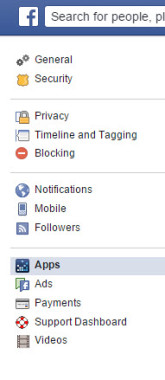 Remove Apps from Facebook
