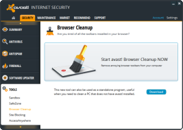 Remove Unwanted Toolbars From Browsers Using Avast Browser Cleanup thetechhacker