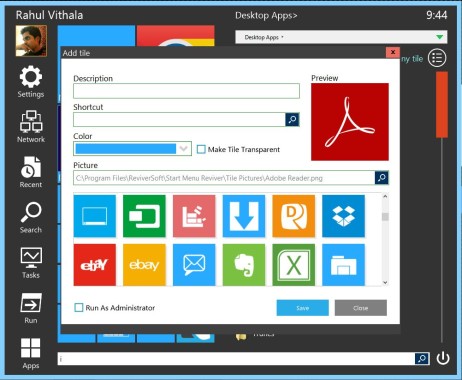 Start Menu Reviver app review thetechhacker