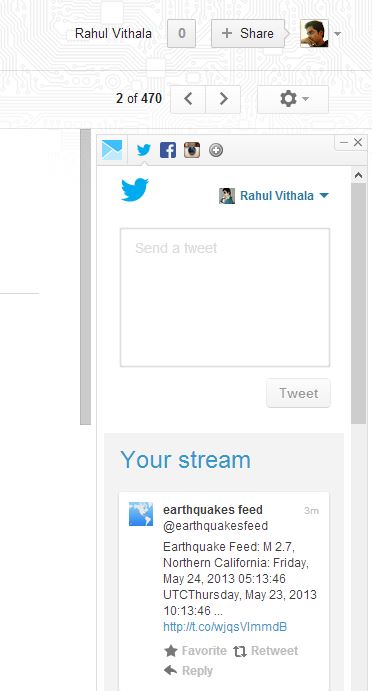 Twitter Inbox in PowerInbox thetechhacker