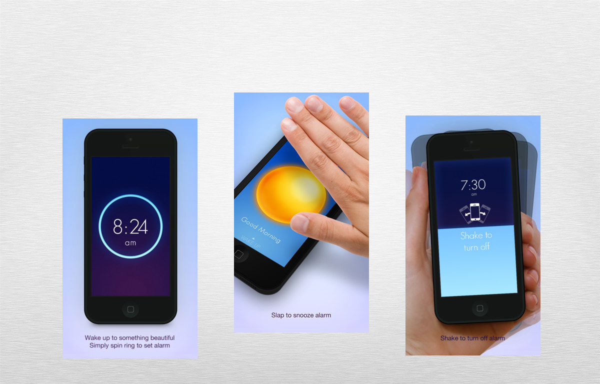 Wake Is A Motion Controlled Alarm Clock For iPhone thetechhacker