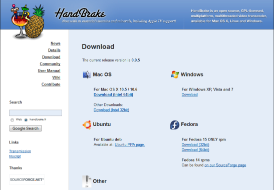 Handbrake