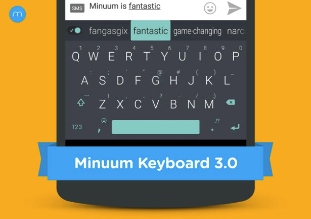 Minuum Keyboard + Smart Emoji