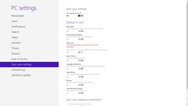 How To Delete Your Windows 8 Personal Settings From The Cloud thetechhacker