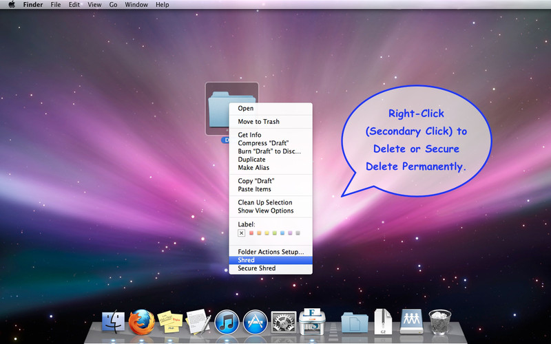 Securely Delete Files In Mac With FileShredder