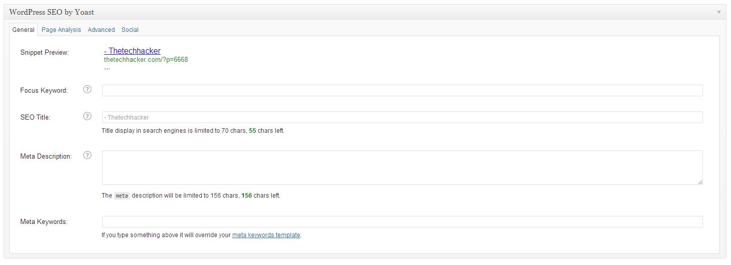 WordPress SEO by Yoast