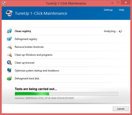 1 Click Maintainance Scanning
