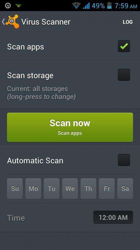 Avast Virus Scanner