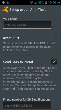 Setting Pin