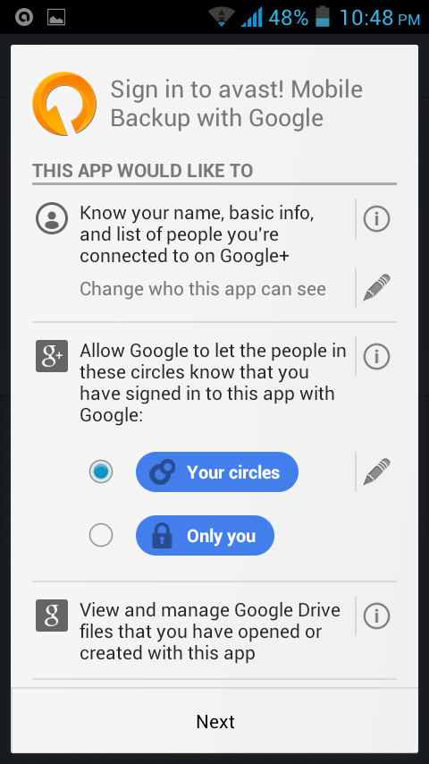 Backup Permissions
