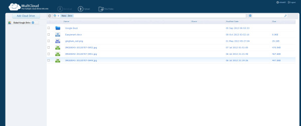 MultCloud Google Drive