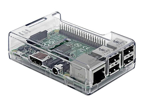 SB Components Raspberry Pi 3 Transparent Case
