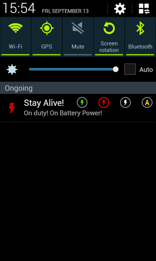 Stay Alive! UI