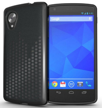 TUDIA Ultra Slim Melody TPU Bumper Protective Case for Google Nexus 5