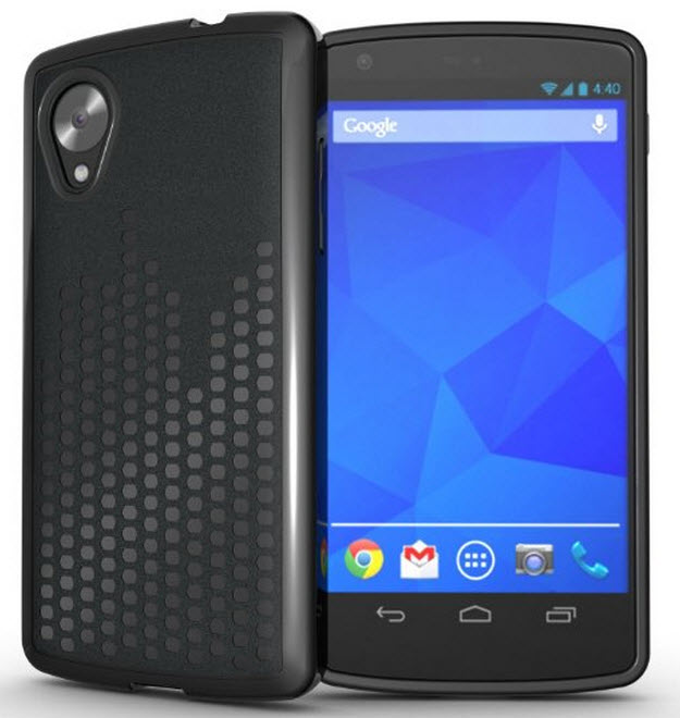 TUDIA Ultra Slim Melody TPU Bumper Protective Case for Google Nexus 5