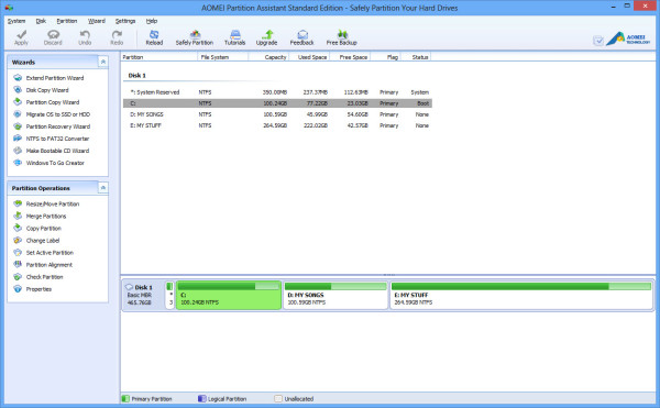 Extend, Copy, Migrate Your Hard Disks Easily With AOMEI Partition Assistant - Review