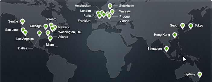CloudFlare Server Locations to Setup CloudFlare CDN