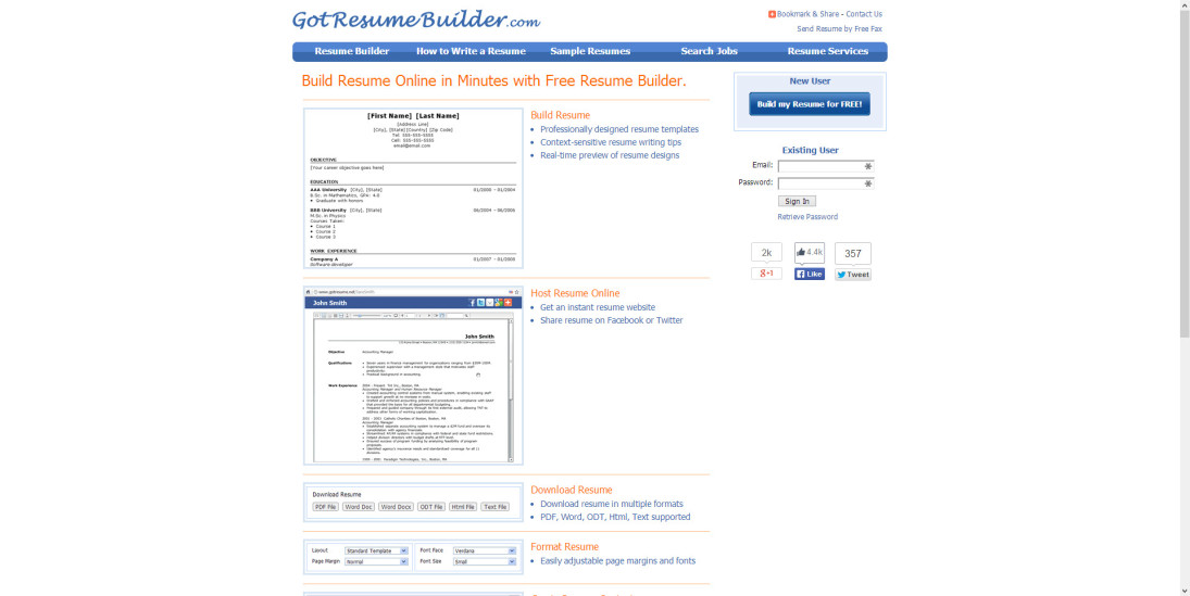 GotResumeBuilder