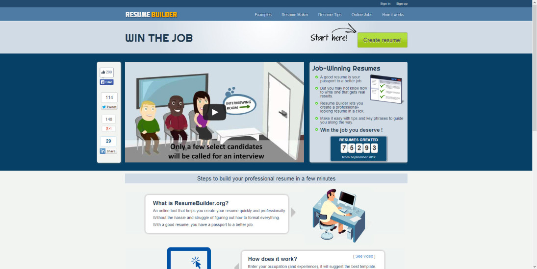 Resume Builder FREE