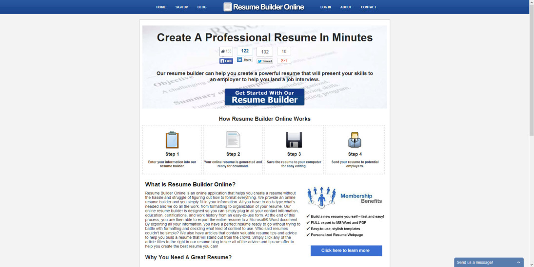 Resume Builder Online
