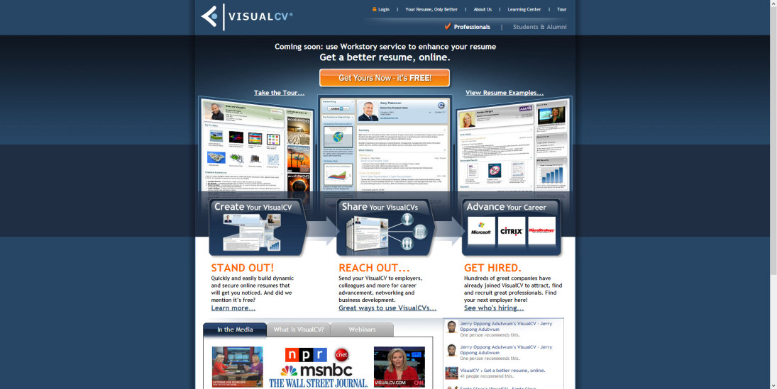 VisualCV
