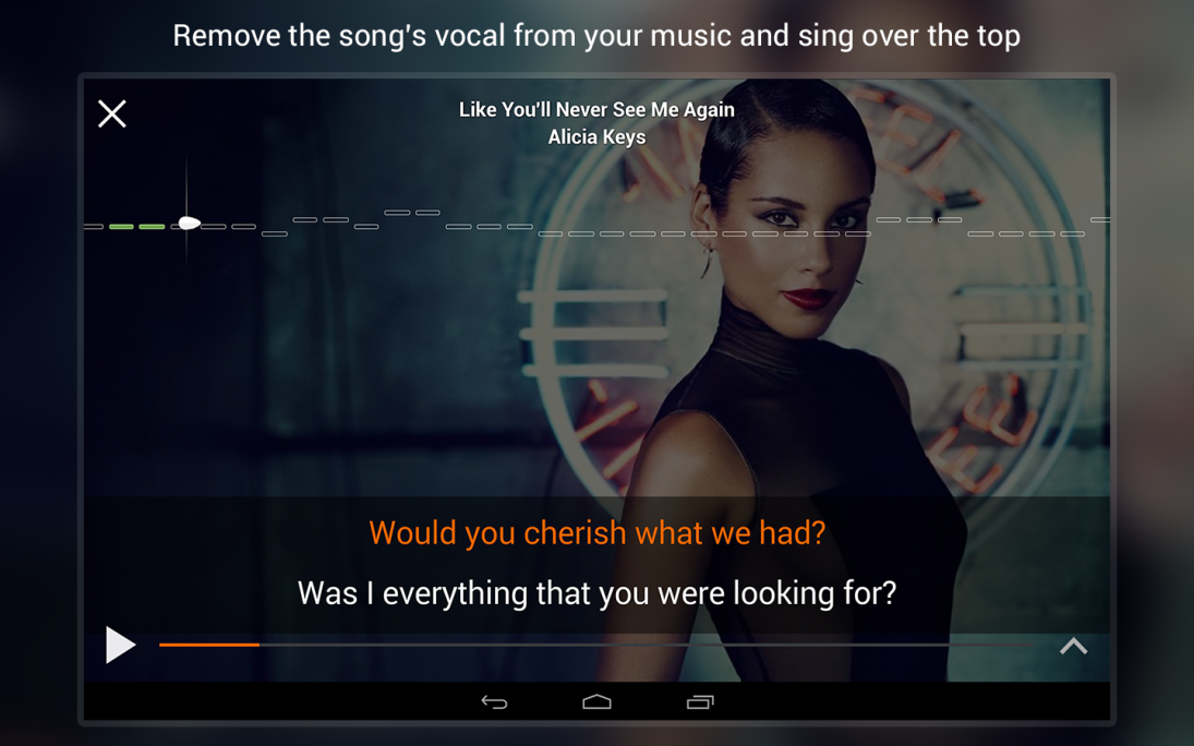 musiXmatch Music Lyrics Player