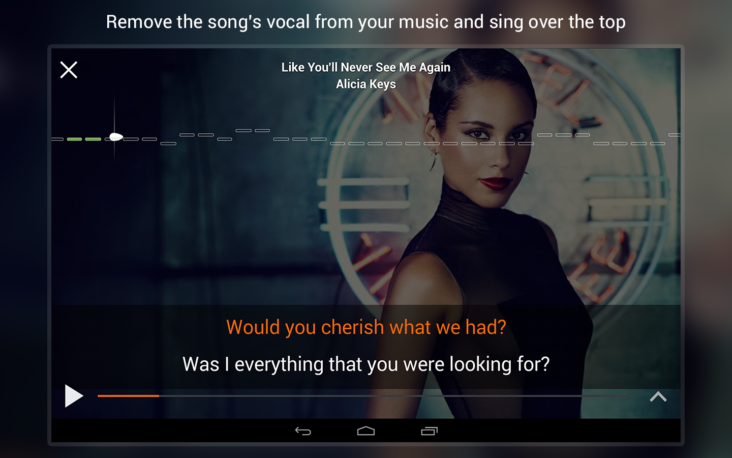 musiXmatch Music Lyrics Player