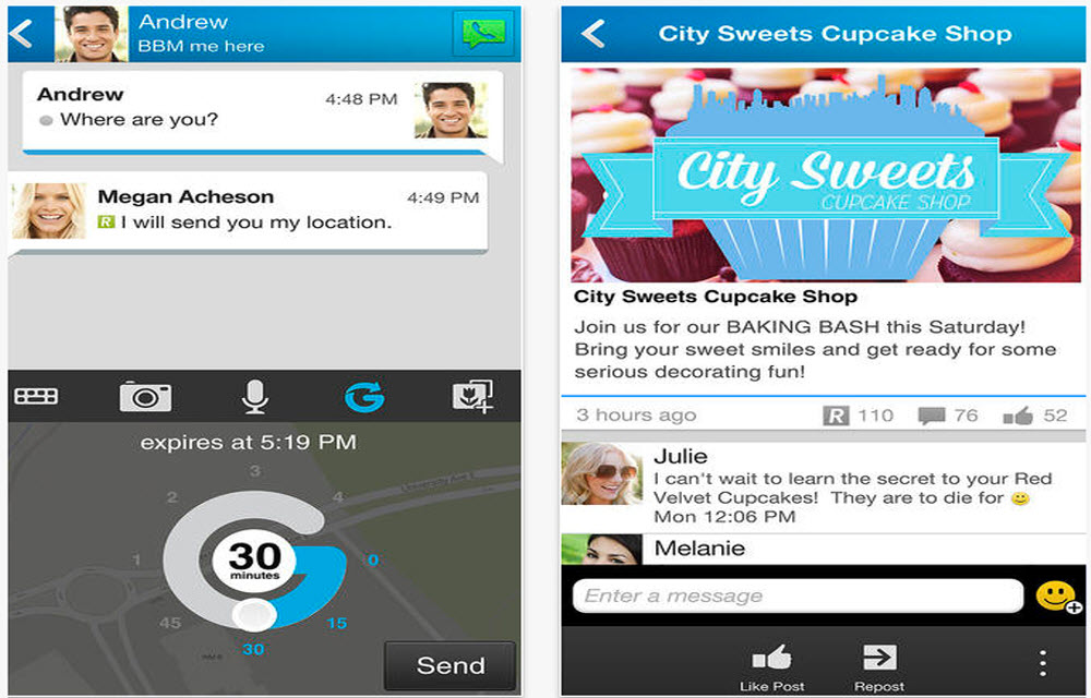BBM Android and iOS