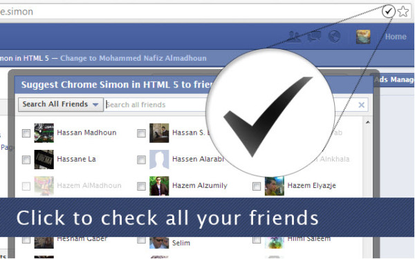 Facebook Invite All