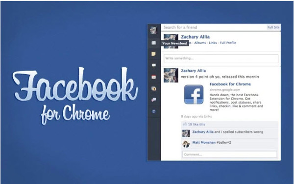 Facebook for Chrome