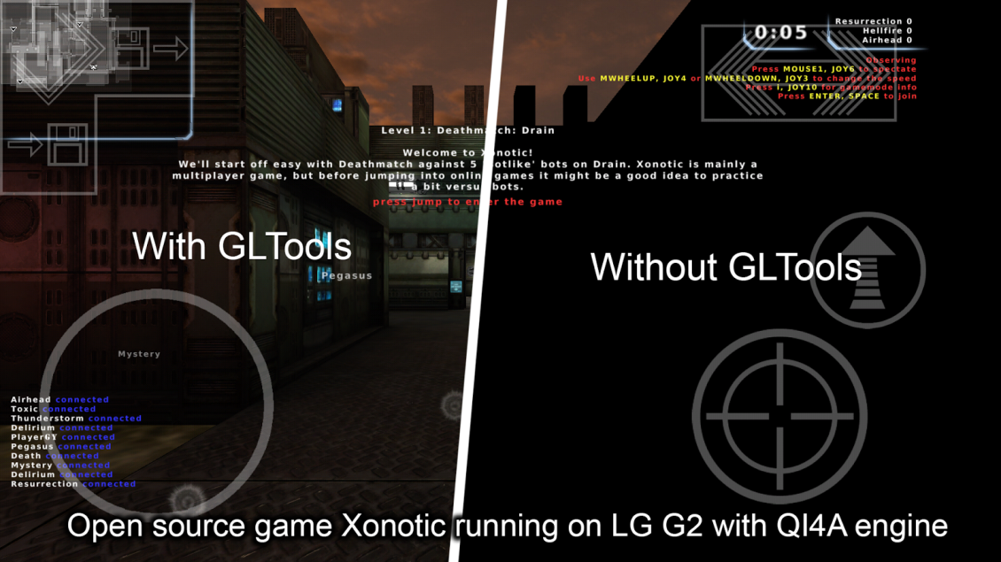 GLTools Gaming Difference