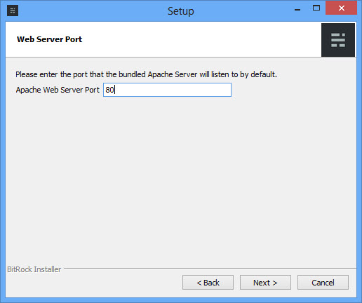 Ghost Apache Server Port