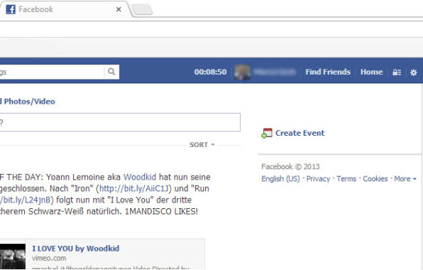 Time Spend on Facebook