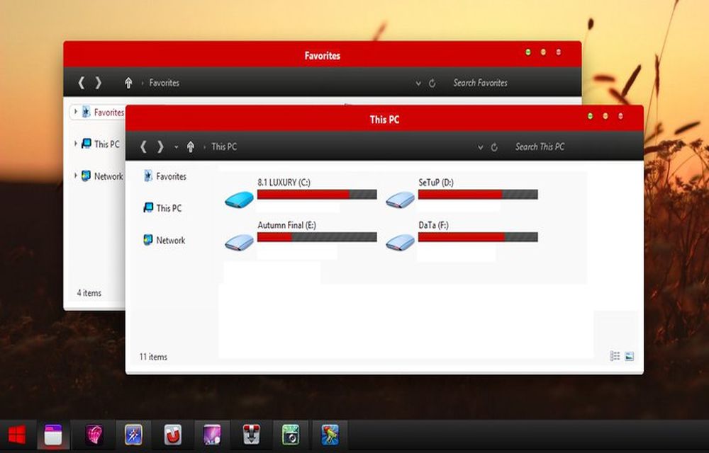 Red B Theme