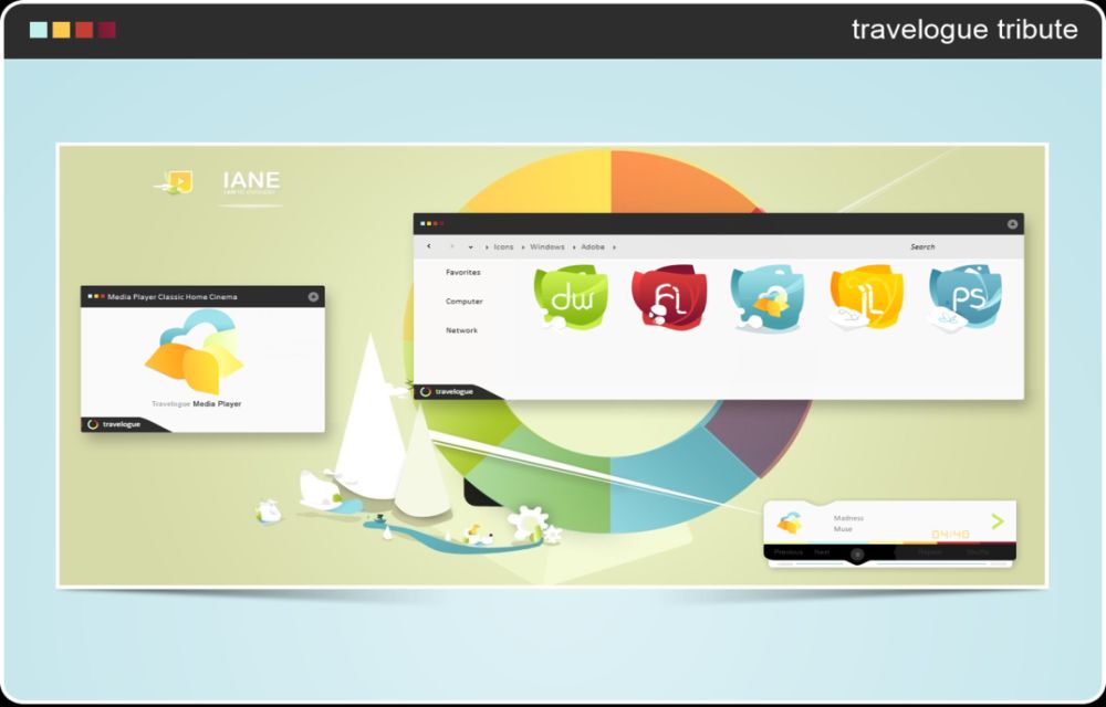 Travelogue Tribute Theme