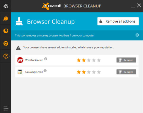 Avast Browser Cleanup