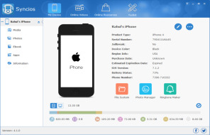 SynciOS Review-Manage Your iOS Device Like Never Before