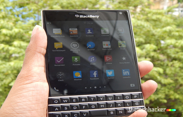 BB Passport Amdroid App Support