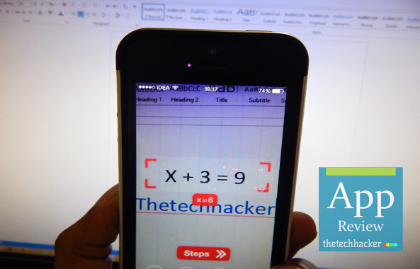 PhotoMath-iOS App Review