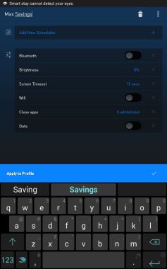Rocket Battery Saver, Booster Max Savings Profile
