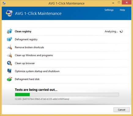 AVG 1-Click Maintenance