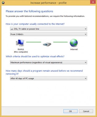 Increase Performance Profile