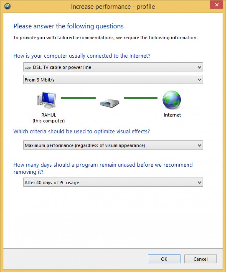 Increase Performance Profile