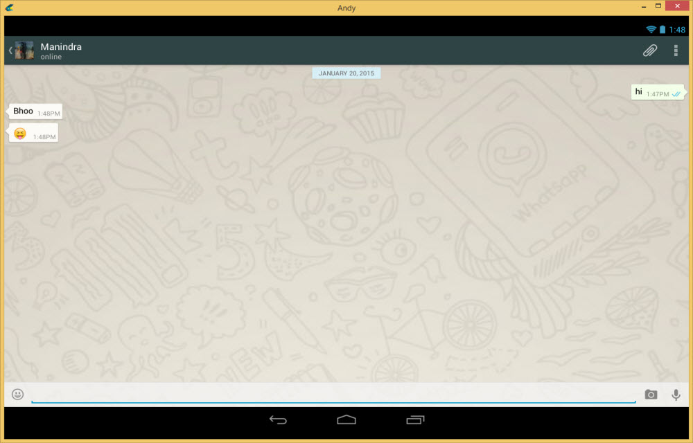 how to install whatsapp on pc free