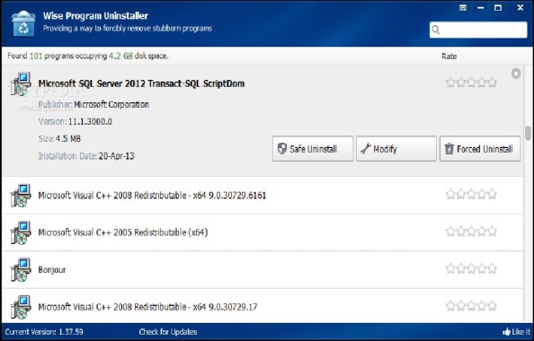 Wise Program Uninstaller