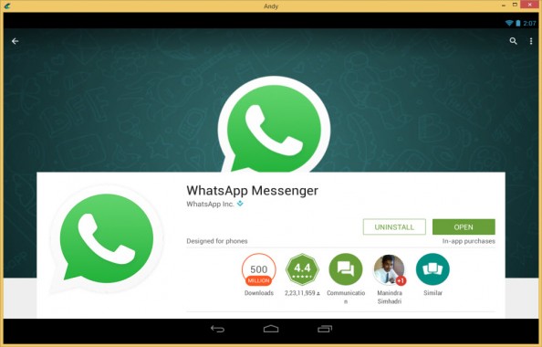 download whatsapp for pc