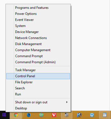 Control Panel